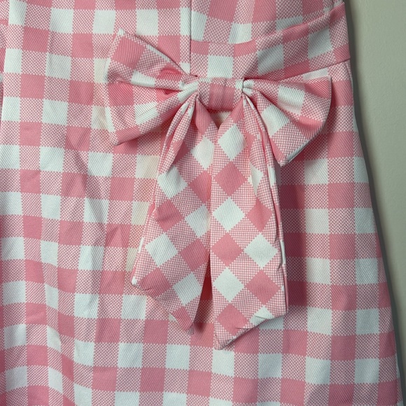 Barbie Costume Dress Pink Plaid Halloween Costume Princess Movie Cosplay NWOT - Picture 8 of 10